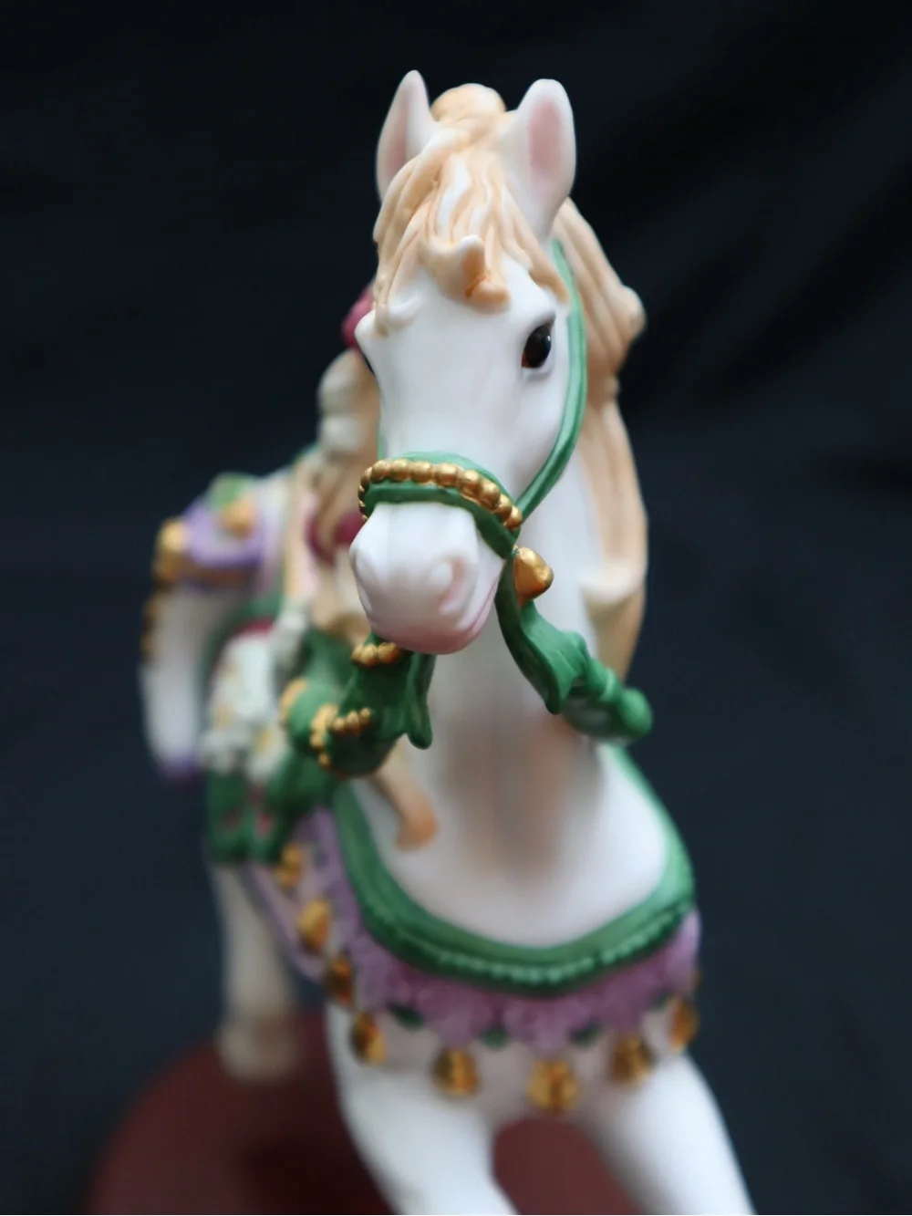 Lenox 1993 Carousel Christmas Horse Figurine
